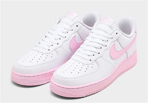 nike air force 1 pink weiß schwarz|Nike Air Force pink foam.